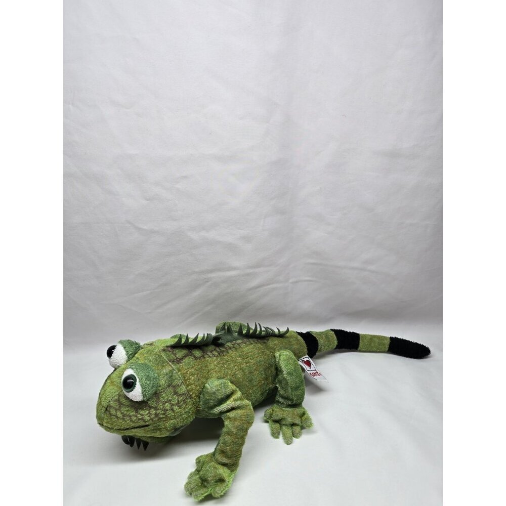 Ganz Webkinz Lizard Iguana Green Plush Stuffed Animal 15" No Code HM340